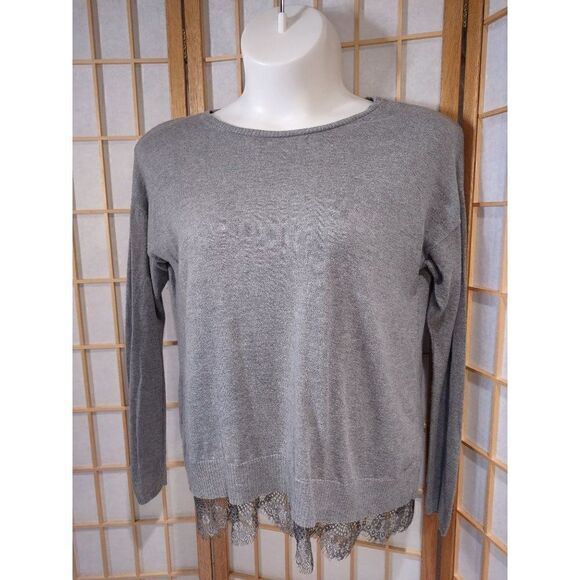 Lane Bryant 14/16 Lace Trim Sweater - Picture 7 of 10